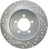 Stoptech - StopTech Select Sport Drilled and Slotted Brake Rotor Rear Left 227.65090L - Image 2