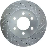 StopTech Select Sport Drilled and Slotted Brake Rotor Front Left 227.65097L