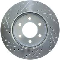 StopTech - StopTech Select Sport Drilled and Slotted Brake Rotor Front Left 227.65097L - Image 2