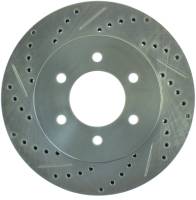 StopTech Select Sport Drilled and Slotted Brake Rotor Front Right 227.65100R