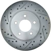 StopTech Select Sport Drilled and Slotted Brake Rotor Front Right 227.65107R