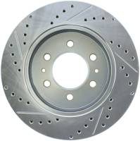 StopTech - StopTech Select Sport Drilled and Slotted Brake Rotor Front Left 227.65130L - Image 2