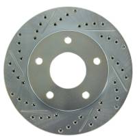 StopTech - StopTech Select Sport Drilled and Slotted Brake Rotor Front and Rear Right 227.66006R - Image 1