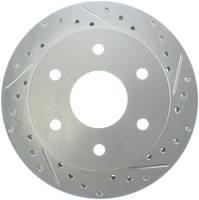 StopTech Select Sport Drilled and Slotted Brake Rotor Front Left 227.66009L