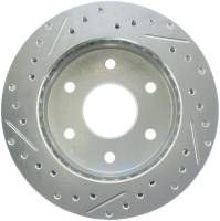 StopTech - StopTech Select Sport Drilled and Slotted Brake Rotor Front Left 227.66009L - Image 2