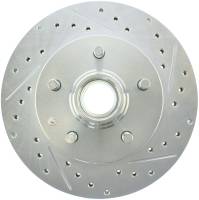 StopTech Select Sport Drilled and Slotted Brake Rotor Front Left 227.66010L