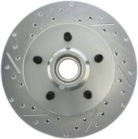 StopTech Select Sport Drilled and Slotted Brake Rotor Front Right 227.66011R