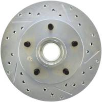 StopTech Select Sport Drilled and Slotted Brake Rotor Front Left 227.66017L