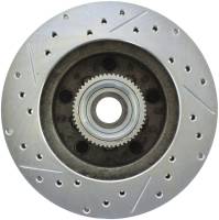 StopTech - StopTech Select Sport Drilled and Slotted Brake Rotor Front Left 227.66017L - Image 2