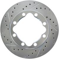 StopTech Select Sport Drilled and Slotted Brake Rotor Front Right 227.66026R