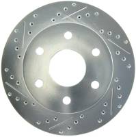 StopTech Select Sport Drilled and Slotted Brake Rotor Front Right 227.66040R