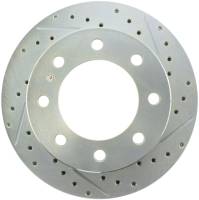 StopTech Select Sport Drilled and Slotted Brake Rotor Front Left 227.66042L