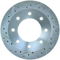 StopTech Select Sport Drilled and Slotted Brake Rotor Rear Right 227.66043R