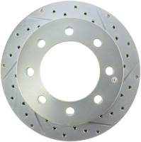 Stoptech - StopTech Select Sport Drilled and Slotted Brake Rotor Rear Left 227.66044L - Image 1