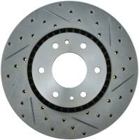 StopTech Select Sport Drilled and Slotted Brake Rotor Front Left 227.66053L