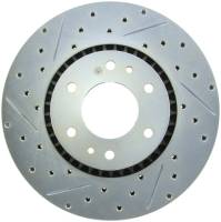 StopTech Select Sport Drilled and Slotted Brake Rotor Front Right 227.66053R