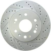 StopTech Select Sport Drilled and Slotted Brake Rotor Front Left 227.66057L