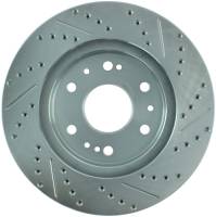 Stoptech - StopTech Select Sport Drilled and Slotted Brake Rotor Front Right 227.66057R - Image 2