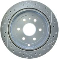 Stoptech - StopTech Select Sport Drilled and Slotted Brake Rotor Rear Right 227.66070R - Image 2