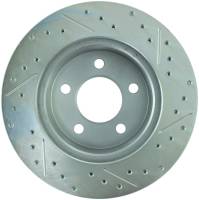 Stoptech - StopTech Select Sport Drilled and Slotted Brake Rotor Front Right 227.67022R - Image 2