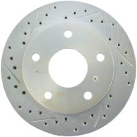 StopTech Select Sport Drilled and Slotted Brake Rotor Front and Rear Left 227.67029L