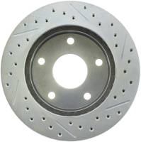 StopTech - StopTech Select Sport Drilled and Slotted Brake Rotor Front and Rear Left 227.67029L - Image 2