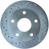 StopTech - StopTech Select Sport Drilled and Slotted Brake Rotor Front and Rear Right 227.67029R - Image 1