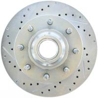 StopTech Select Sport Drilled and Slotted Brake Rotor Front Right 227.67030R