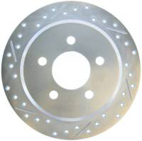 StopTech Select Sport Drilled and Slotted Brake Rotor Rear Right 227.67032R