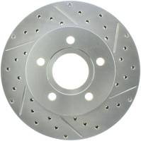 StopTech Select Sport Drilled and Slotted Brake Rotor Front Left 227.67042L