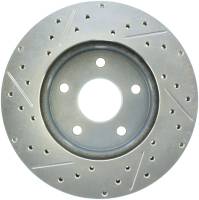 StopTech - StopTech Select Sport Drilled and Slotted Brake Rotor Front Left 227.67042L - Image 2