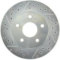 StopTech Select Sport Drilled and Slotted Brake Rotor Front Right 227.67042R