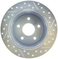 Stoptech - StopTech Select Sport Drilled and Slotted Brake Rotor Rear Right 227.67043R - Image 2