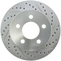 StopTech Select Sport Drilled and Slotted Brake Rotor Front Left 227.67045L