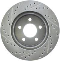 StopTech - StopTech Select Sport Drilled and Slotted Brake Rotor Front Left 227.67045L - Image 2