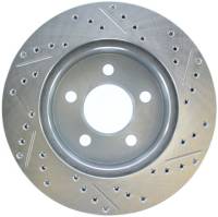 Stoptech - StopTech Select Sport Drilled and Slotted Brake Rotor Front Right 227.67045R - Image 2