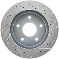 Stoptech - StopTech Select Sport Drilled and Slotted Brake Rotor Front Right 227.67048R - Image 2