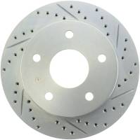 StopTech Select Sport Drilled and Slotted Brake Rotor Front Left 227.67050L