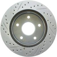 StopTech - StopTech Select Sport Drilled and Slotted Brake Rotor Front Left 227.67050L - Image 2