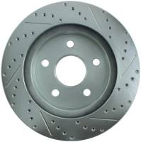 Stoptech - StopTech Select Sport Drilled and Slotted Brake Rotor Front Right 227.67053R - Image 2