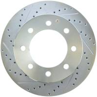 StopTech Select Sport Drilled and Slotted Brake Rotor Front Right 227.67061R