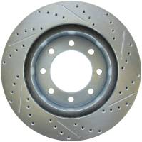 Stoptech - StopTech Select Sport Drilled and Slotted Brake Rotor Front Right 227.67061R - Image 2