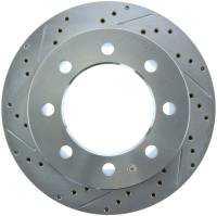 StopTech Select Sport Drilled and Slotted Brake Rotor Rear Right 227.67062R