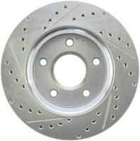 StopTech - StopTech Select Sport Drilled and Slotted Brake Rotor Front Left 227.67069L - Image 2