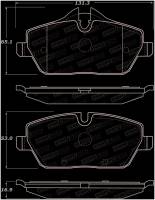 StopTech Sport Brake Pads with Shims and Hardware