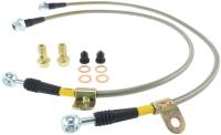 Stoptech - StopTech 03-07 350z/G35 Stainless Steel Front Brake Lines - 950.42004 - Image 1