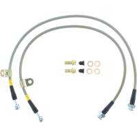 Stoptech - StopTech 03-07 350z/G35 Stainless Steel Front Brake Lines - 950.42004 - Image 2