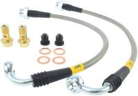 Stoptech - StopTech 03-07 350Z/G35 Stainless Steel Rear BBK Brake Lines - 950.42503 - Image 1