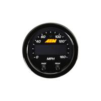 AEM - AEM X-Series 0-160 MPH Black Bezel w/ Black Face GPS Speedometer Gauge - Image 3