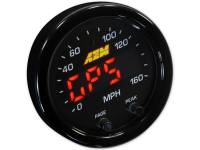 AEM - AEM X-Series 0-160 MPH Black Bezel w/ Black Face GPS Speedometer Gauge - Image 6